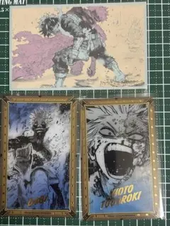 ヒロアカ 原画展 クリアカードコレクション メモリアルコレクション　焦凍　荼毘