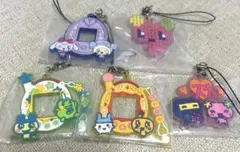 たまごっち　一番くじ　F賞　きらきらラバーチャーム　5点セット