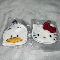 サンリオキャラクターズ　miniminiラグマット風キーホルダー