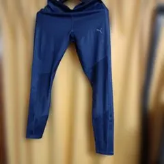 Puma ネイビー タイツ　プーマ