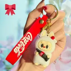 大人気 ラブブキーホルダー コカ・コーライベント レア限定☆LABUBU