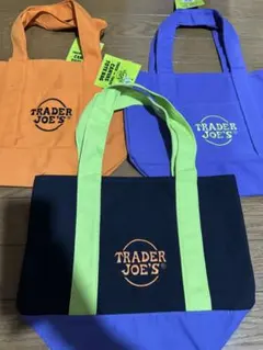 【新品タグ付】TRADER JOE'S 2025年秋限定ミニトートバッグ　3点