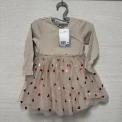 h&mチュールワンピース　80