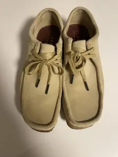 クラークスワラビーローCLARKS WALLABEE-Loメープル UK8.0