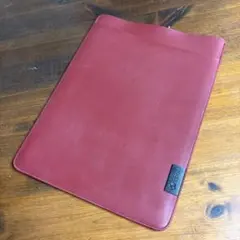 美品✨DPOB PCスリーブケース レザー✨レッド 13インチ対応