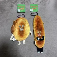 パンどろぼう カラビナつき！ パンポーチ にせパンどろぼう・なぞのフランスパン