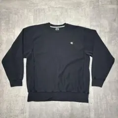 90s〜00s champion リバースウィーブ　トレーナー　無地　フェード