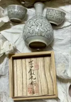 在庫整理セール！！ 田元 具誠会作 高麗三島 粉青 皆具 茶道具 - メルカリ