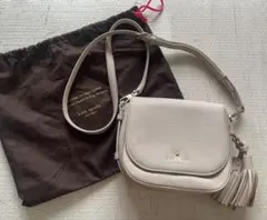 美品kate spade タッセル付きショルダーバッグ♡
