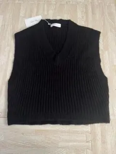 新品未使用 blate ニット ベスト ブラック