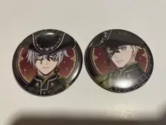 ツイステ　缶バッジ　シルバー　セベク