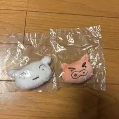クレヨンしんちゃん　ぬいぐるみクリップ　ガチャガチャ