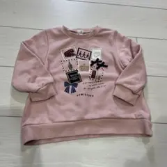 KUMIKYOKU トレーナー 100cm ピンク