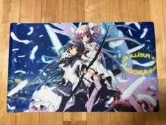 希少 魔法少女まどかマギカ プレイマット 佐倉杏子美樹さやか