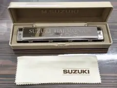 美品 SUZUKI ハーモニカ A調 ケース・クロス付きのサムネイル