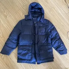 h*i様 90s MONCLER ブラック ダウンジャケット フード付き　青タグ