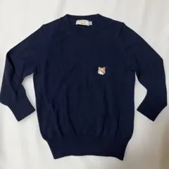Maison Kitsuné フォックスパッチ ニット 七分袖のサムネイル