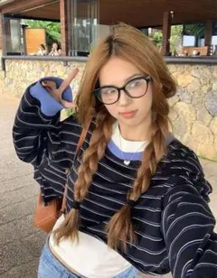 SHEIN　長袖スウェットシャツ