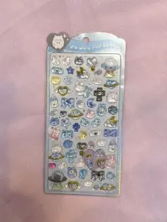 【正規品・匿名発送】うるちゅるポップシール 青　うさぎ