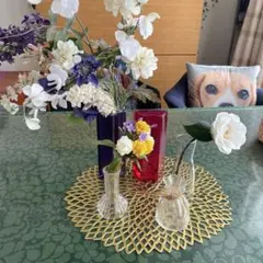 フラワーベース5点セット/Fran Fran/IKEA ・ACTUS他　オマケ付