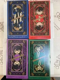 【極美品/4種セット】名探偵コナン 四重宝館からの脱出 謎解き【未使用に近い】