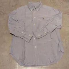 Ralph Lauren 長袖シャツ M(10-12) 150　水色
