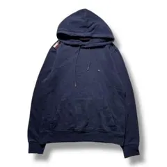 F1475　【即購入OK】TOMMY HILFIGER　ワンポイントパーカー　S