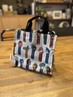 ear PAPILLONNER × PEZ 整理整頓仕切り付きショルダーバッグ…