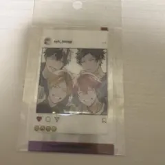 ギヴン展 クリアシートセット 佐藤真冬 上ノ山立夏 鹿島柊 八木玄純クリアカード
