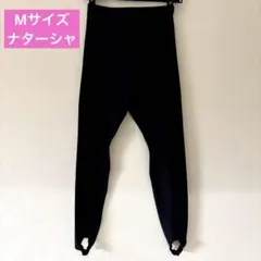 Chacott　黒スパッツ　Mサイズ　新体操　バレエ　ダンス　エアロビのサムネイル