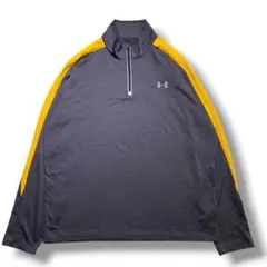 F902【即購入OK】UNDER ARMOURドライシャツ　2XL　ダークグレー
