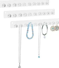 ネックレスハンガー アクセサリー 30x3.5cm 6個 まとめ売り