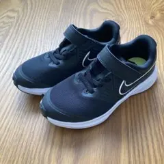 【美品♪】NIKE スターランナー キッズスニーカー 18.0cm ブラック