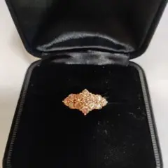 GSTV K18PG ロシアンブラウンダイヤ1.1ct ロシア産 リング - メルカリ