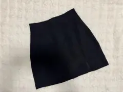 黒スリットミニスカート