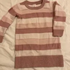 長袖　GAPニットワンピース