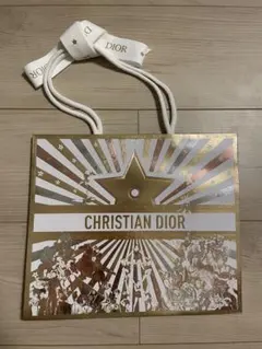 CHRISTIAN DIOR ショップ袋 ゴールド