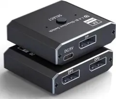 Displayport切替器 4K 60Hz リモコン付き