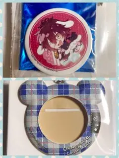 シナモロール　Collar×Malice カラーマリス　缶バッジ&カバー　峰雄