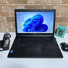 富士通ノート PC SSD 512GB メモリ16GB オフィス2024年入り