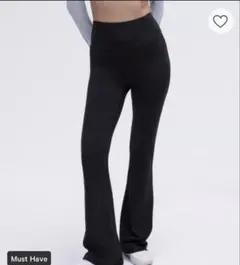 LululemongrooveパンツフレアフィットダークブラウンアジアフィットL