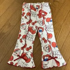 【新品未使用】タグ付き　サンリオハローキティ フレアメロウパンツ 90サイズ