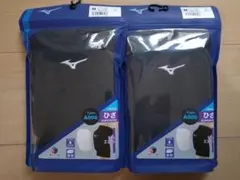 미즈노 무릎 서포터 배구 블랙 M 2 세트