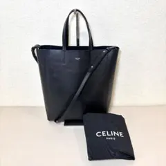 期間限定)CELINE(新ロゴ) セリーヌ バーティカルカバ スモール 黒 