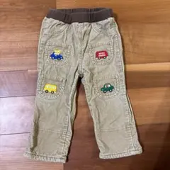 MIKI HOUSE 刺繍カーゴパンツ