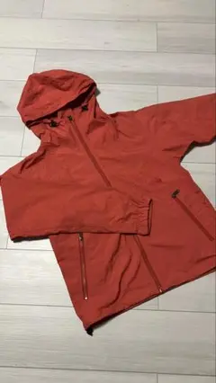 THE NORTH FACE レッド ウィンドブレーカー レディースLサイズ