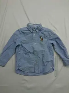■ラルフローレン ボタンダウンシャツ 3/3T ブルー系 キッズ