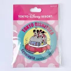 【未開封】Disney 缶バッジ レトロ TDS