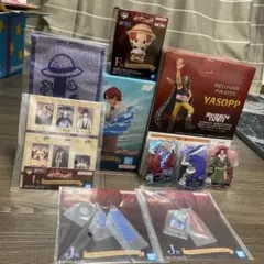ワンピース 一番くじ 赤髪海賊団 フィギュア グッズセット