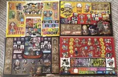 ワンピース アートコレクションシール　4枚セット　コンプリート